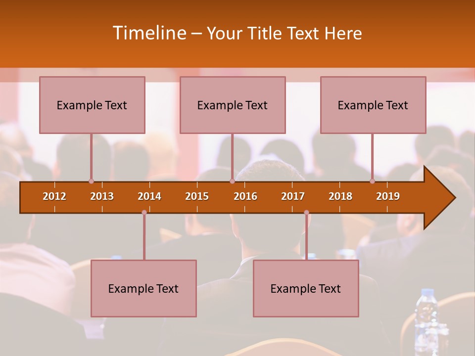 A Man Giving A Presentation To A Group Of People PowerPoint Template