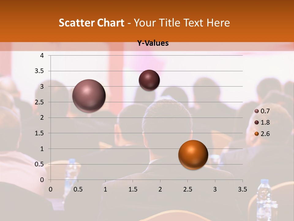 A Man Giving A Presentation To A Group Of People PowerPoint Template