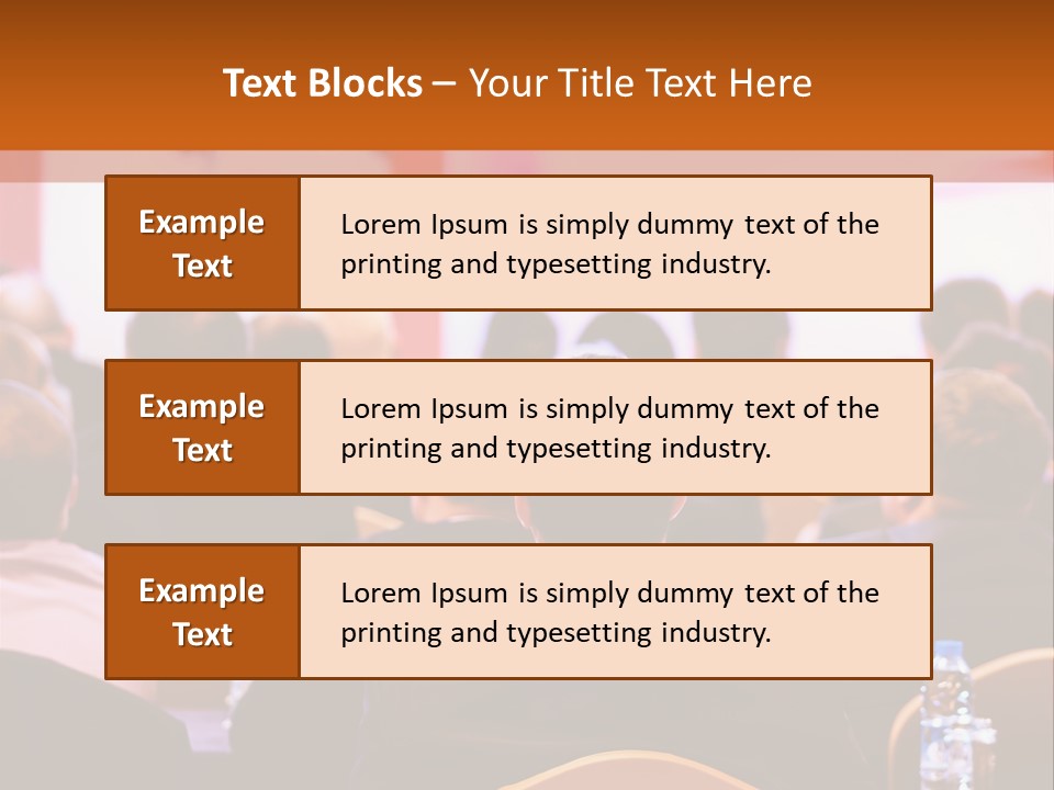 A Man Giving A Presentation To A Group Of People PowerPoint Template