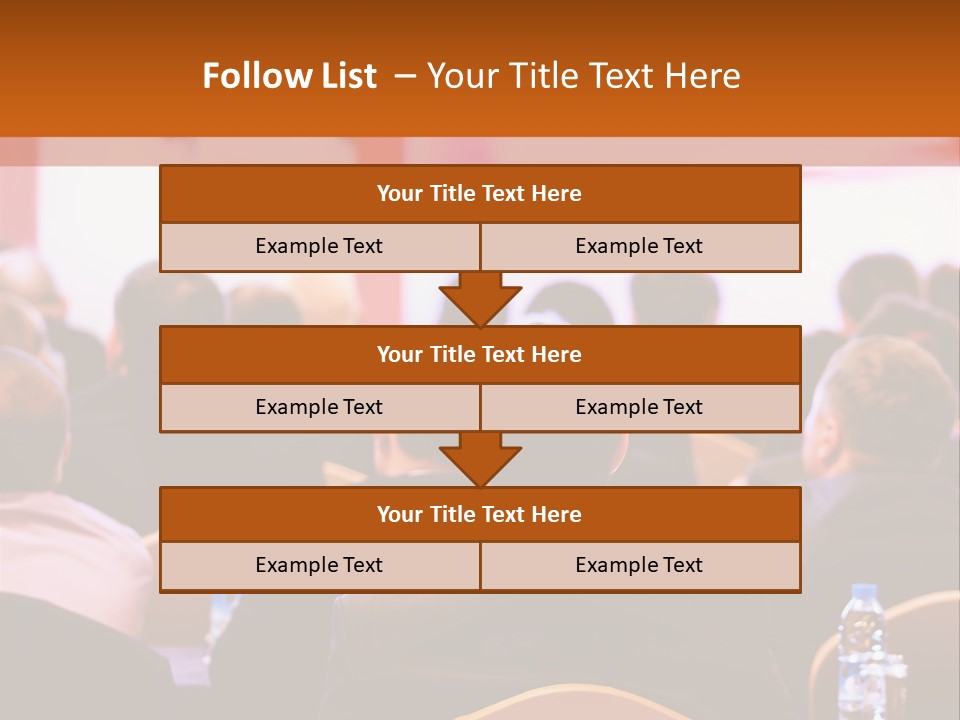 A Man Giving A Presentation To A Group Of People PowerPoint Template