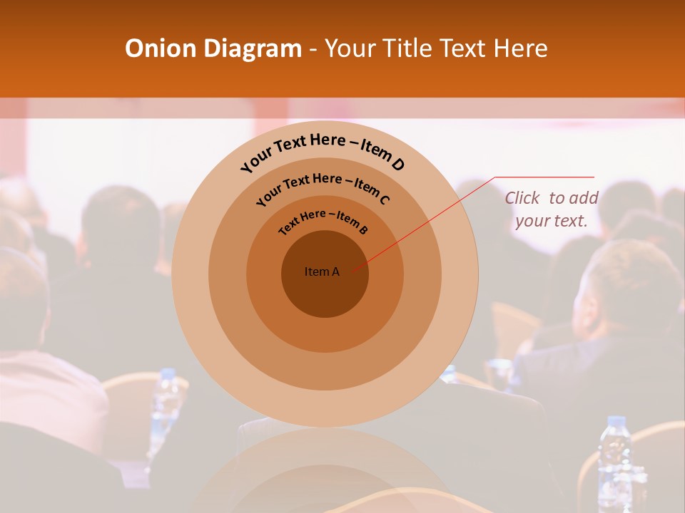 A Man Giving A Presentation To A Group Of People PowerPoint Template