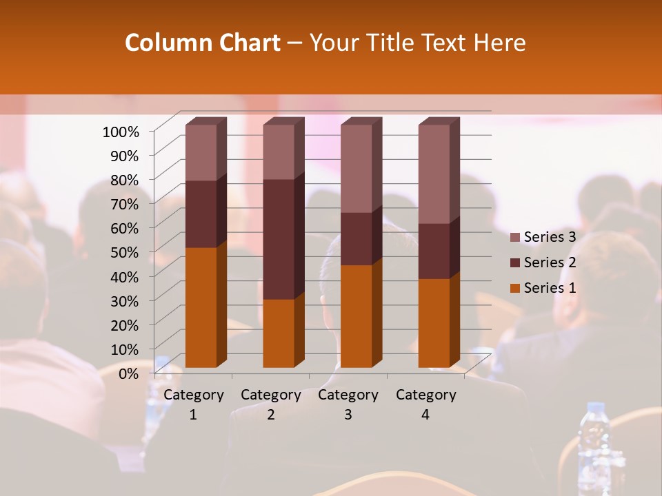 A Man Giving A Presentation To A Group Of People PowerPoint Template