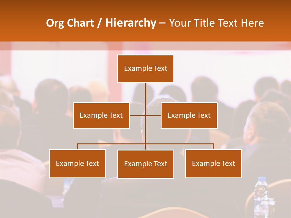 A Man Giving A Presentation To A Group Of People PowerPoint Template