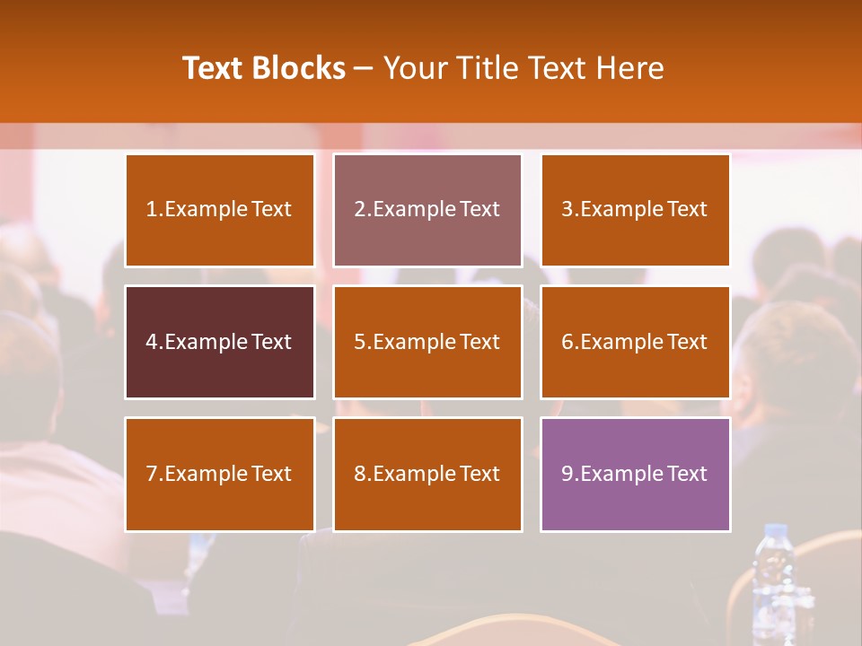 A Man Giving A Presentation To A Group Of People PowerPoint Template