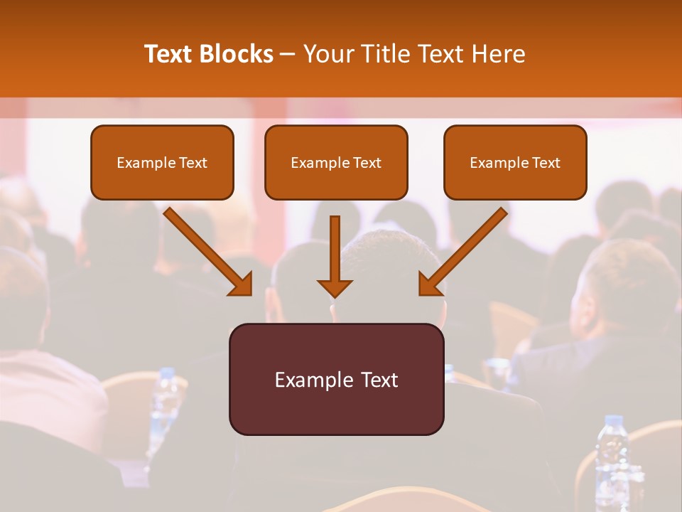 A Man Giving A Presentation To A Group Of People PowerPoint Template