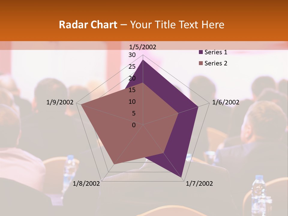 A Man Giving A Presentation To A Group Of People PowerPoint Template