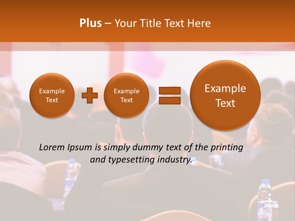 A Man Giving A Presentation To A Group Of People PowerPoint Template