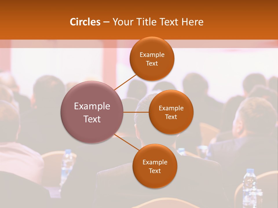 A Man Giving A Presentation To A Group Of People PowerPoint Template