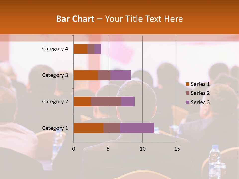 A Man Giving A Presentation To A Group Of People PowerPoint Template