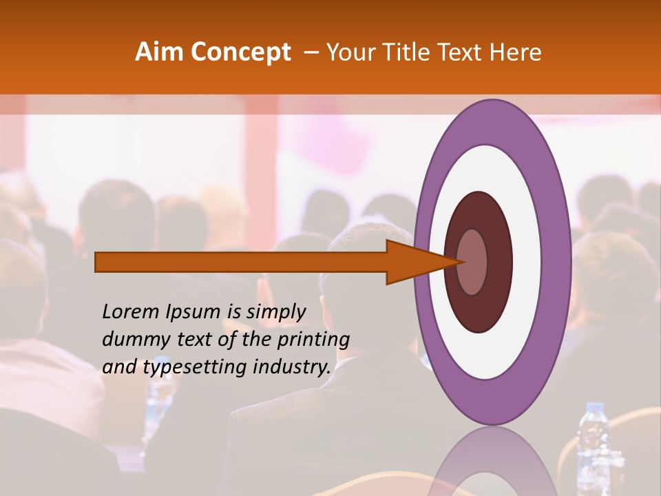 A Man Giving A Presentation To A Group Of People PowerPoint Template