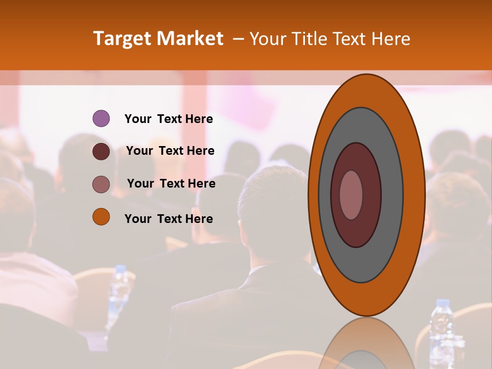 A Man Giving A Presentation To A Group Of People PowerPoint Template