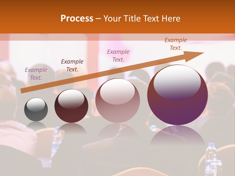 A Man Giving A Presentation To A Group Of People PowerPoint Template