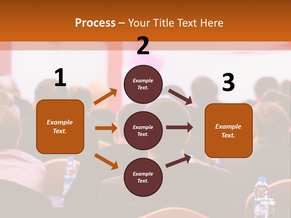 A Man Giving A Presentation To A Group Of People PowerPoint Template