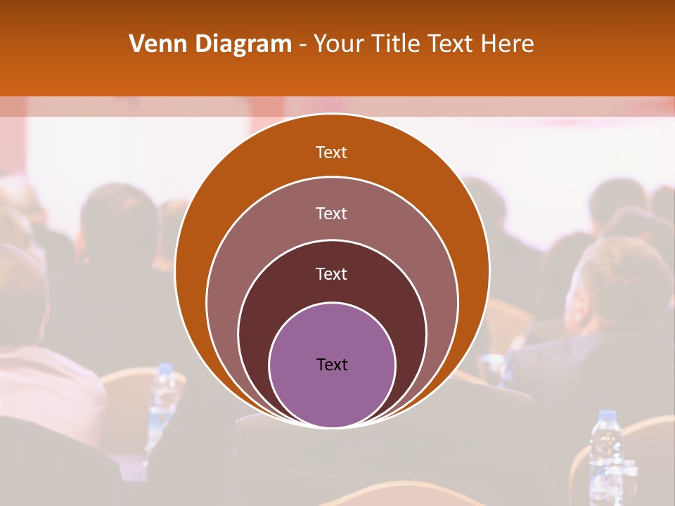 A Man Giving A Presentation To A Group Of People PowerPoint Template
