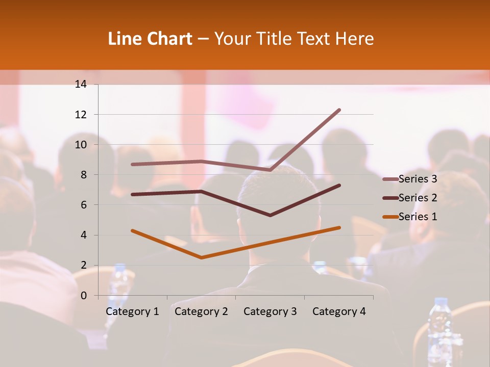 A Man Giving A Presentation To A Group Of People PowerPoint Template