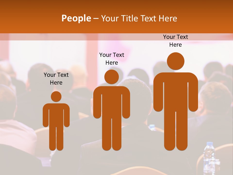 A Man Giving A Presentation To A Group Of People PowerPoint Template