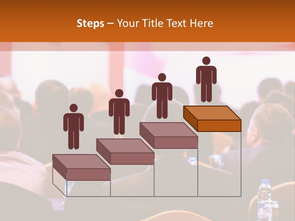 A Man Giving A Presentation To A Group Of People PowerPoint Template
