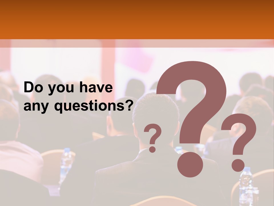 A Man Giving A Presentation To A Group Of People PowerPoint Template