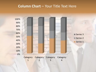 A Group Of Business People Sitting In A Row PowerPoint Template