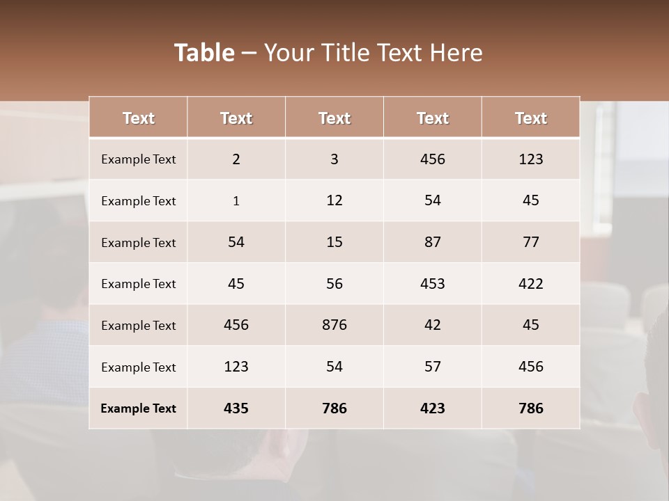 A Man Giving A Presentation To A Group Of People PowerPoint Template