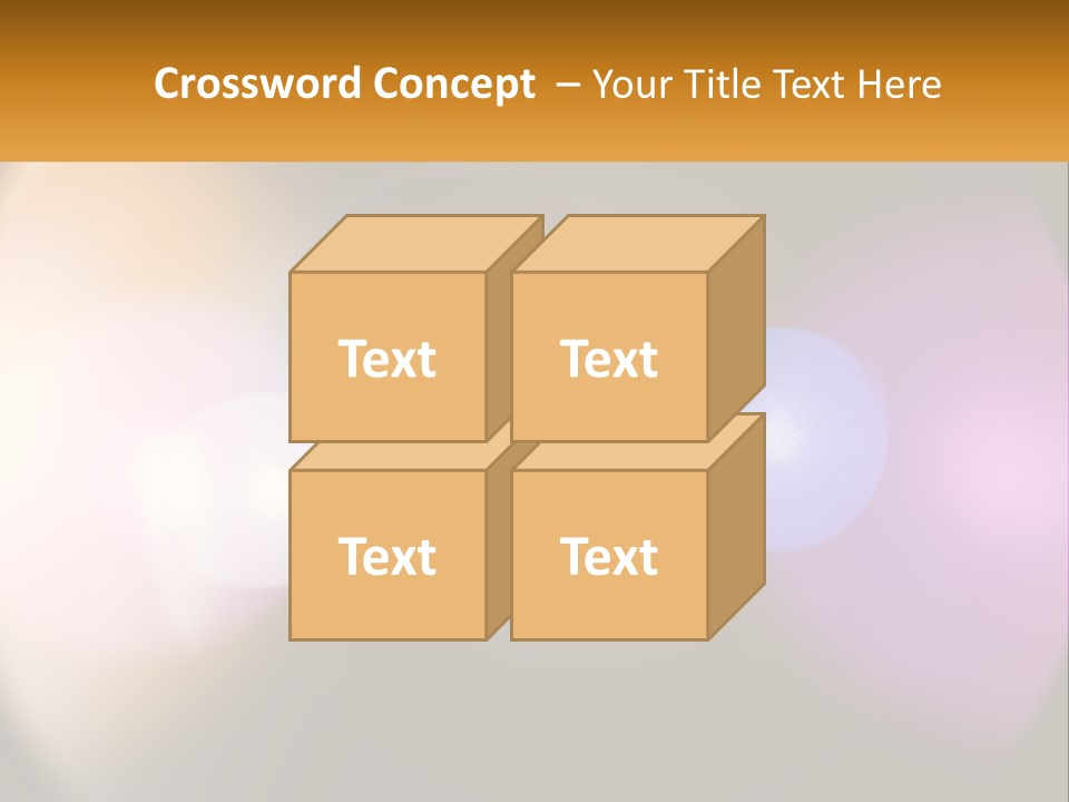 A Blurry Image Of A Camera Lens With The Words Name Of Presentation Company Name PowerPoint Template