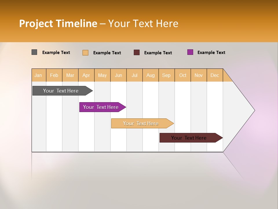 A Blurry Image Of A Camera Lens With The Words Name Of Presentation Company Name PowerPoint Template
