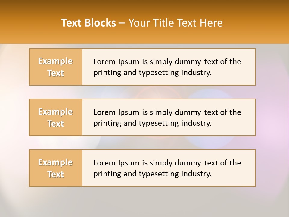 A Blurry Image Of A Camera Lens With The Words Name Of Presentation Company Name PowerPoint Template