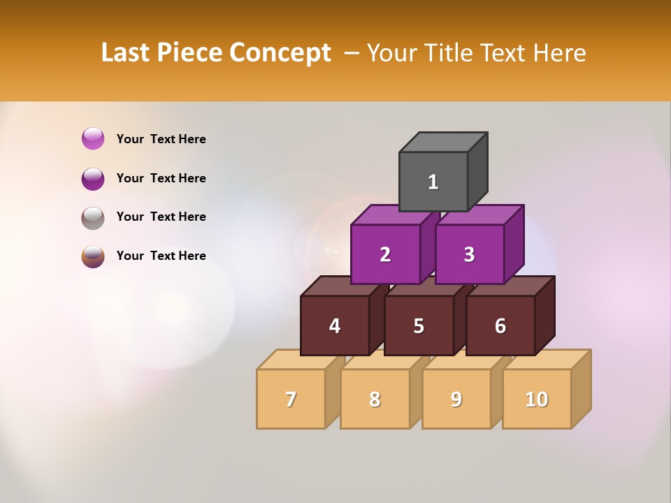 A Blurry Image Of A Camera Lens With The Words Name Of Presentation Company Name PowerPoint Template