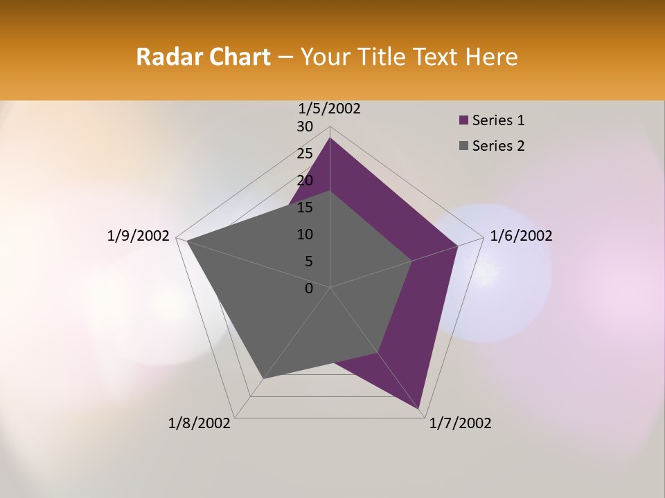 A Blurry Image Of A Camera Lens With The Words Name Of Presentation Company Name PowerPoint Template