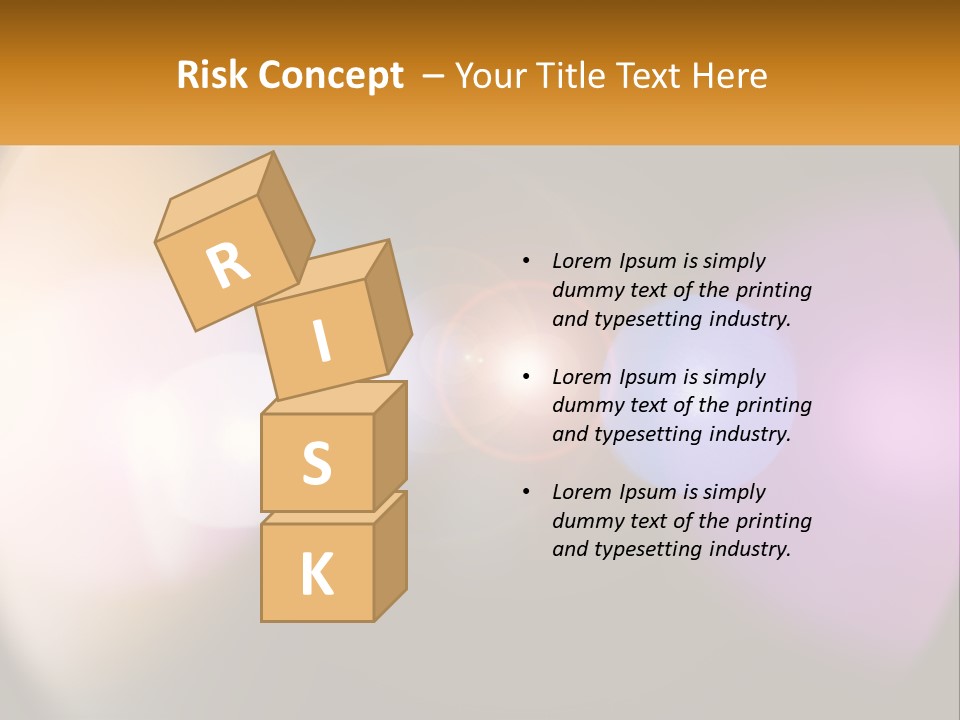 A Blurry Image Of A Camera Lens With The Words Name Of Presentation Company Name PowerPoint Template