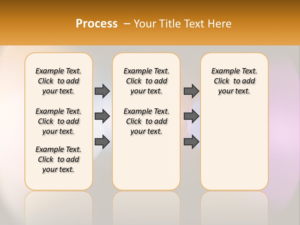 A Blurry Image Of A Camera Lens With The Words Name Of Presentation Company Name PowerPoint Template