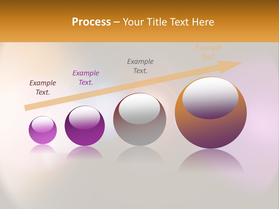 A Blurry Image Of A Camera Lens With The Words Name Of Presentation Company Name PowerPoint Template