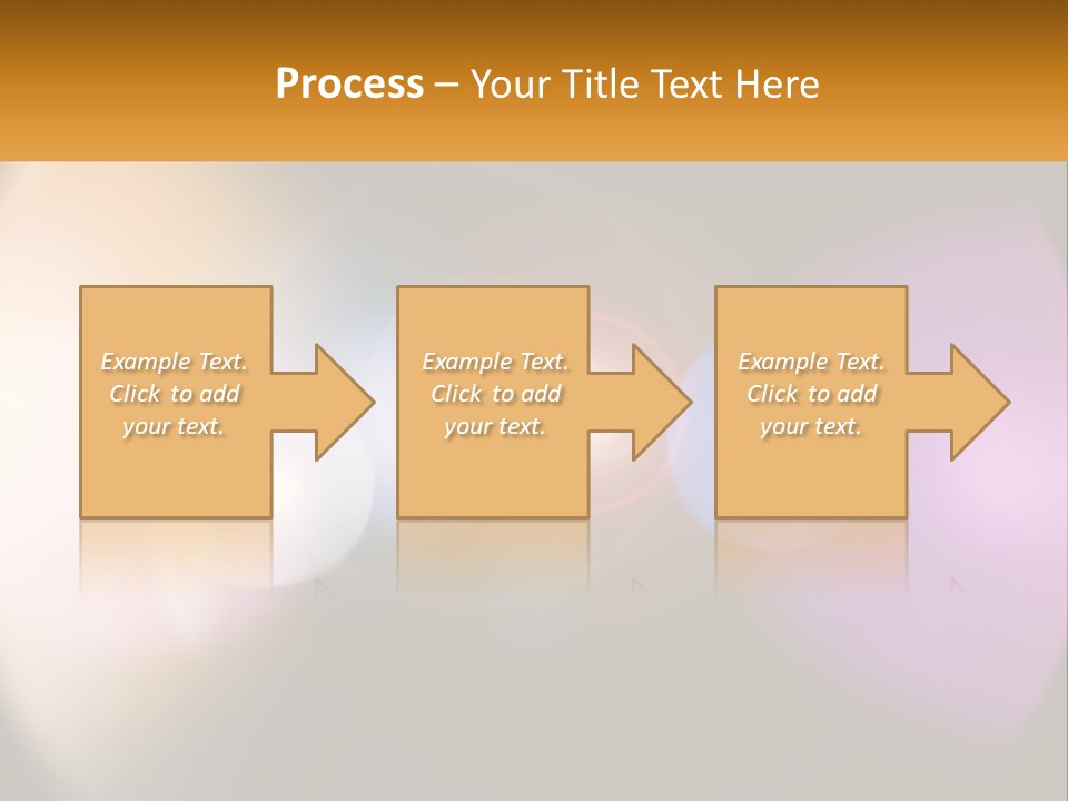 A Blurry Image Of A Camera Lens With The Words Name Of Presentation Company Name PowerPoint Template