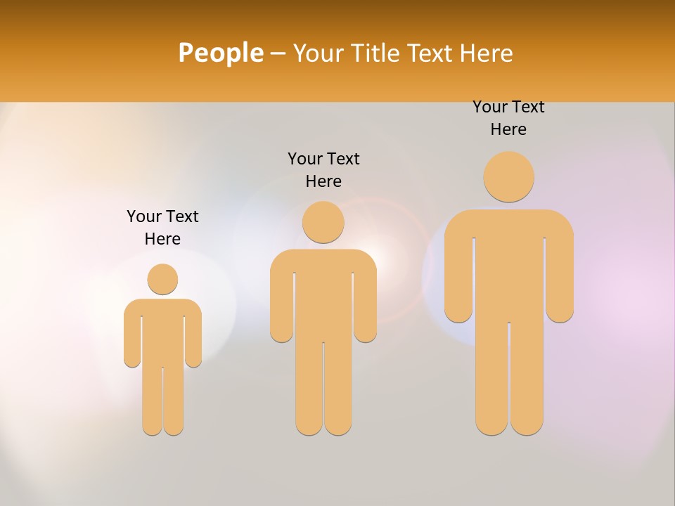 A Blurry Image Of A Camera Lens With The Words Name Of Presentation Company Name PowerPoint Template