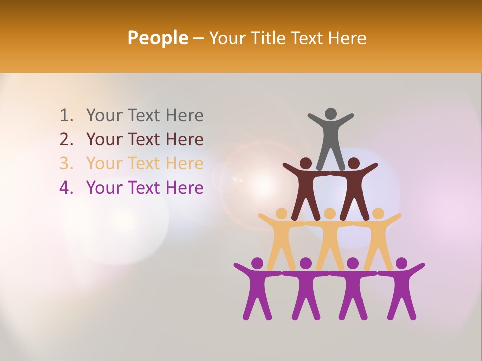 A Blurry Image Of A Camera Lens With The Words Name Of Presentation Company Name PowerPoint Template