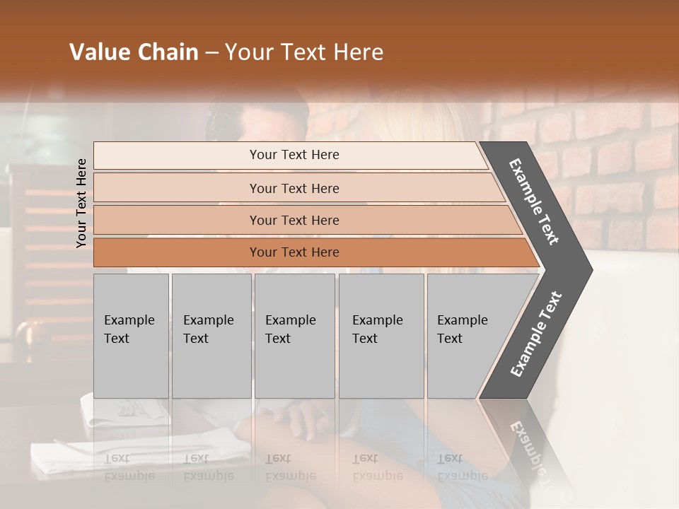 A Man And Woman Sitting At A Table Drinking Wine PowerPoint Template