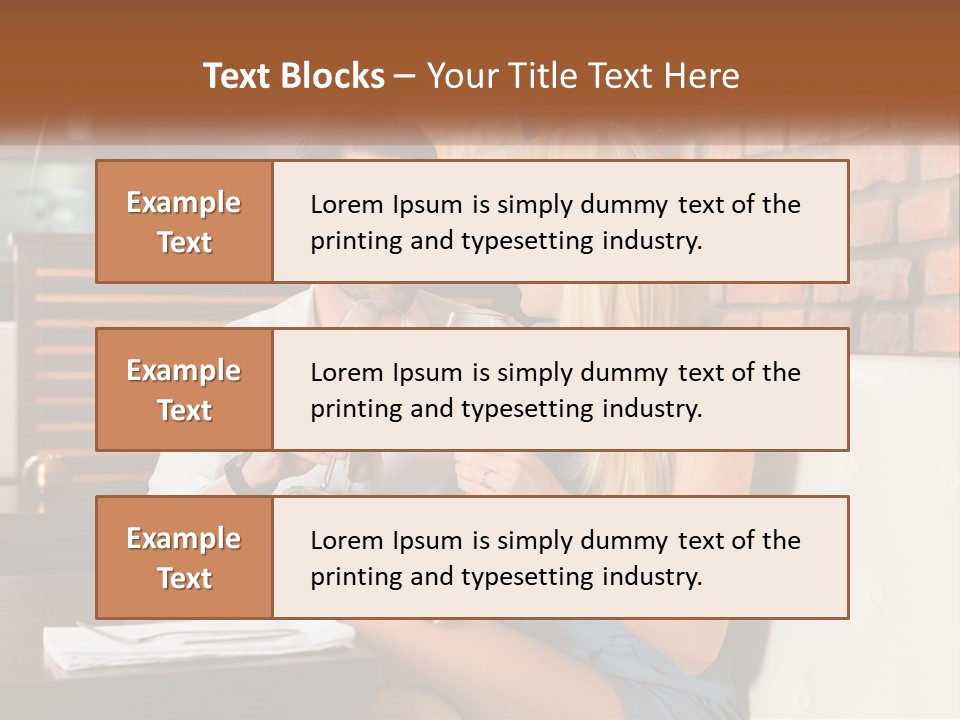 A Man And Woman Sitting At A Table Drinking Wine PowerPoint Template