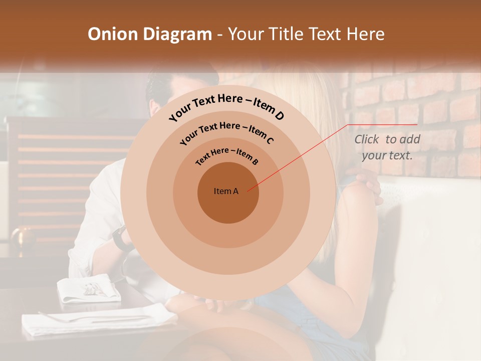 A Man And Woman Sitting At A Table Drinking Wine PowerPoint Template