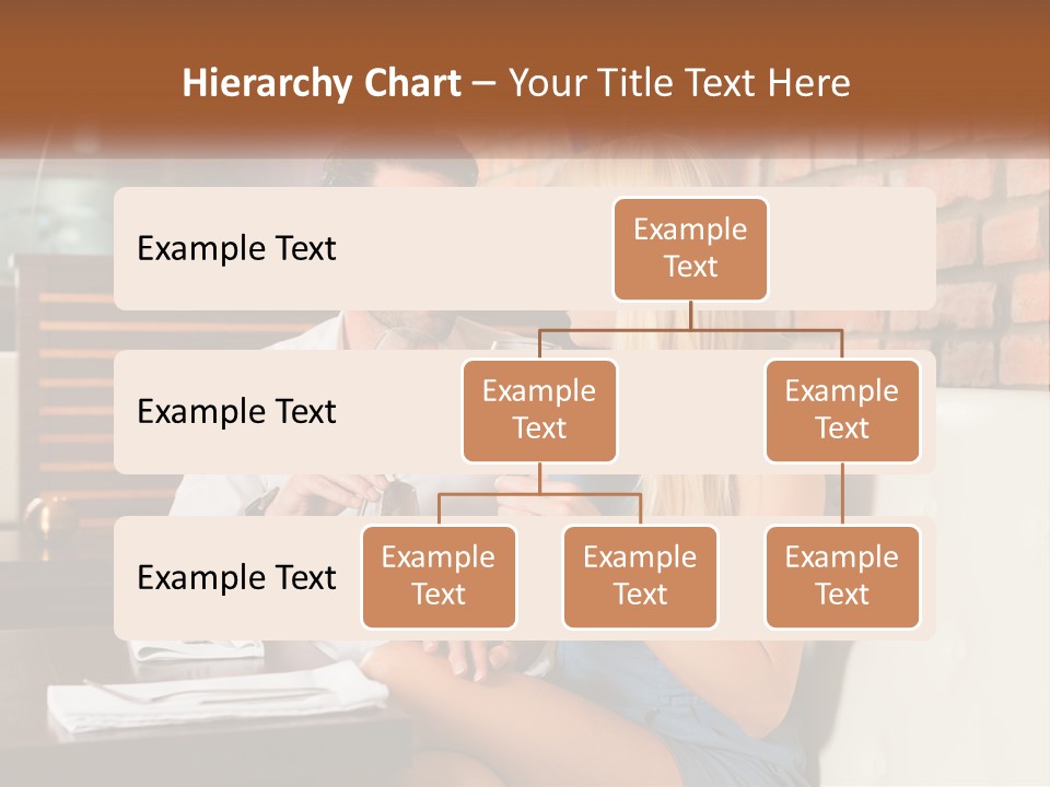 A Man And Woman Sitting At A Table Drinking Wine PowerPoint Template
