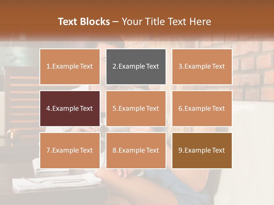 A Man And Woman Sitting At A Table Drinking Wine PowerPoint Template