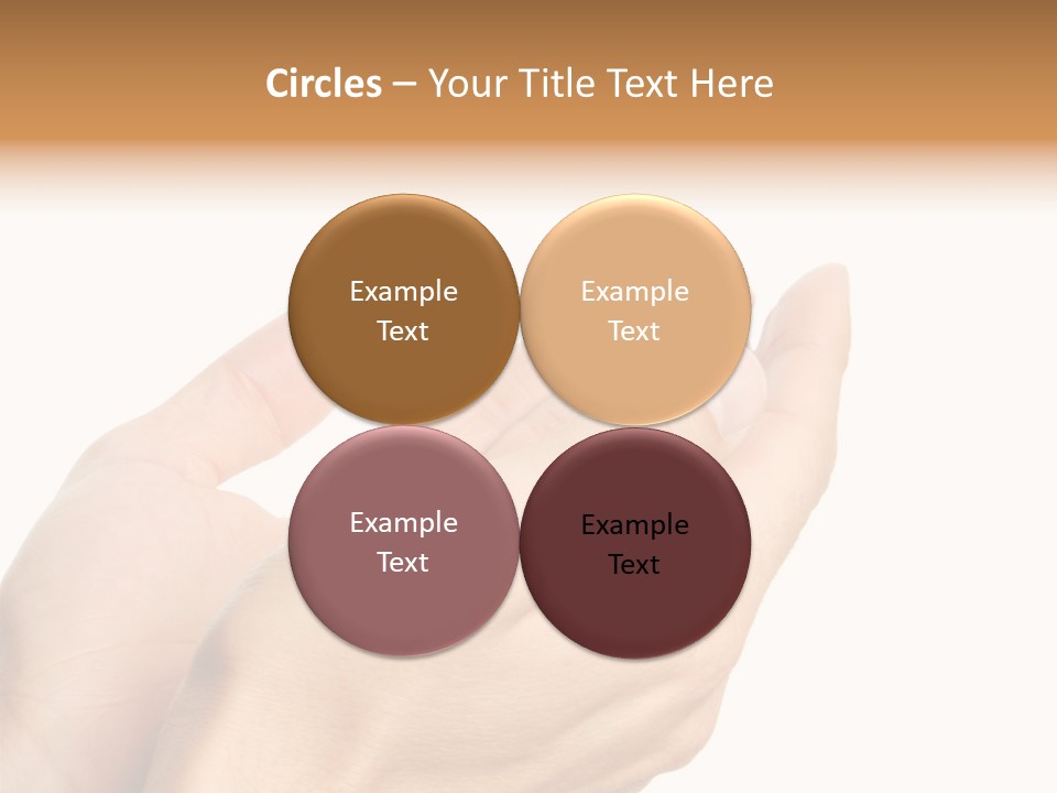 A Person Holding Their Hands Together With A White Background PowerPoint Template