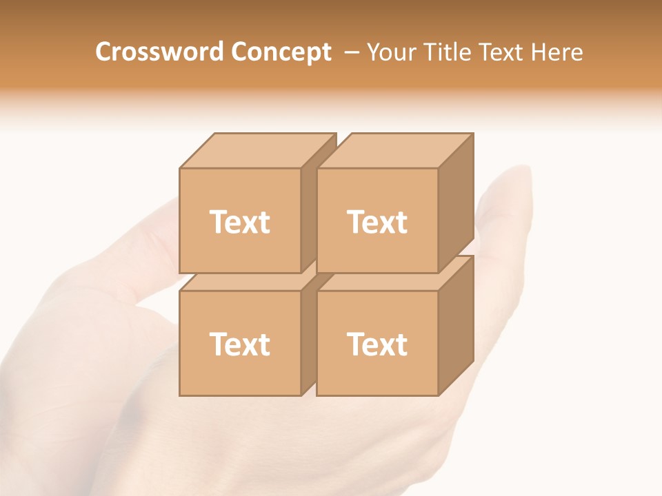 A Person Holding Their Hands Together With A White Background PowerPoint Template