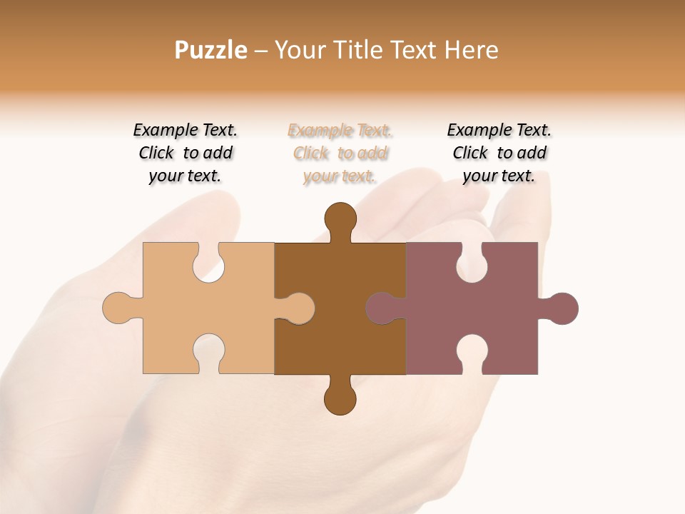 A Person Holding Their Hands Together With A White Background PowerPoint Template