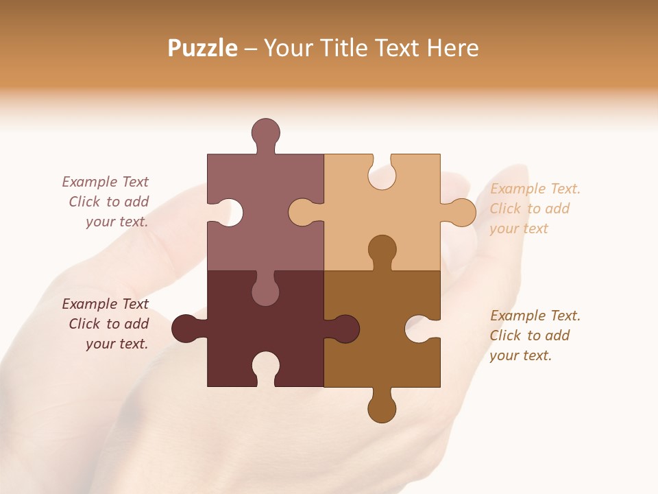 A Person Holding Their Hands Together With A White Background PowerPoint Template