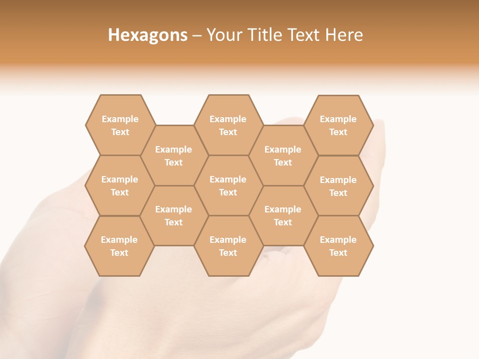 A Person Holding Their Hands Together With A White Background PowerPoint Template