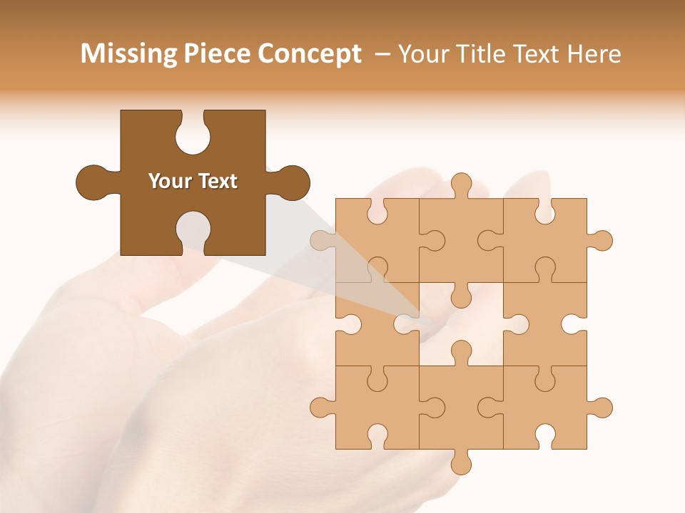 A Person Holding Their Hands Together With A White Background PowerPoint Template