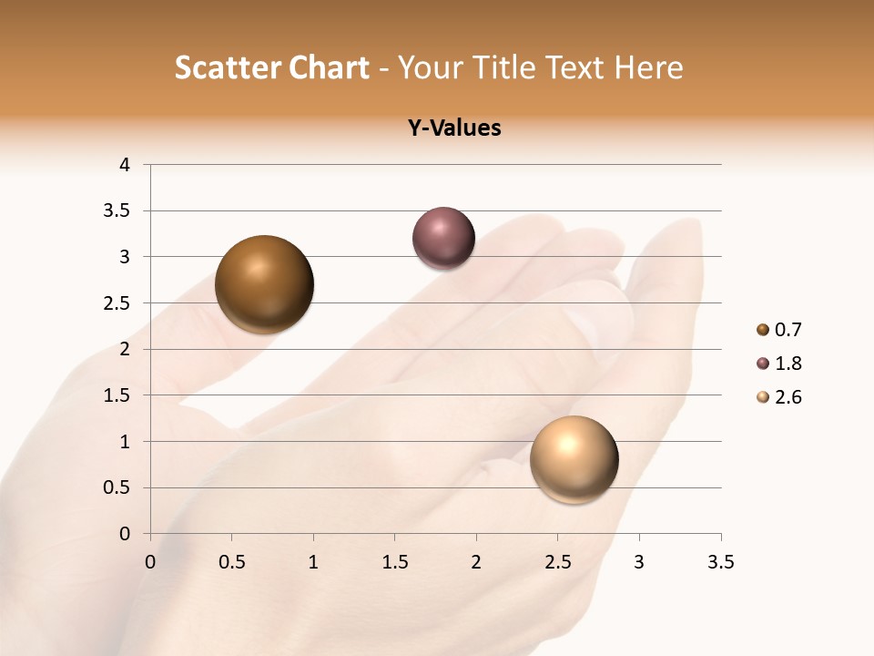 A Person Holding Their Hands Together With A White Background PowerPoint Template