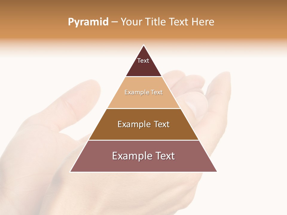 A Person Holding Their Hands Together With A White Background PowerPoint Template