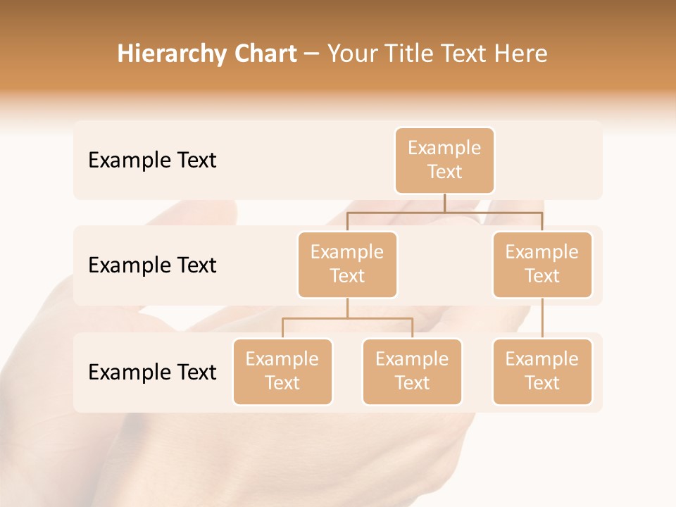 A Person Holding Their Hands Together With A White Background PowerPoint Template