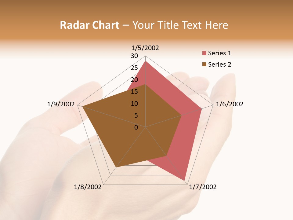 A Person Holding Their Hands Together With A White Background PowerPoint Template